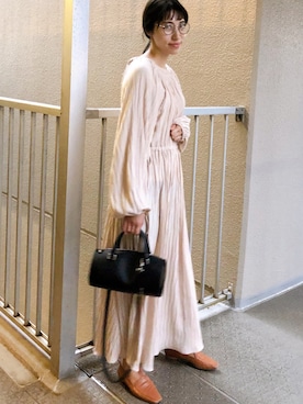 「STEPHEN（ステファン）のアイテム」を使った、ヤマサキ サオリさん（レディース・169cm）の夏コーディネート