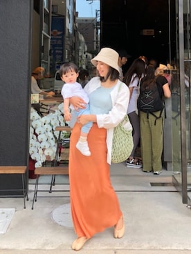 ヤマサキ サオリさん（レディース・169cm）の夏コーディネート