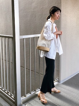 ヤマサキ サオリさん（レディース・169cm）の夏コーディネート