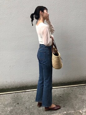 ヤマサキ サオリさん(レディース・169cm)の秋コーディネート