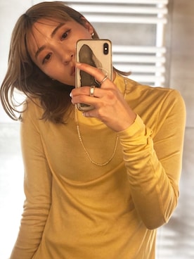 「ジュエリー」｜ヤマサキ サオリさん（レディース・169cm）の春コーディネート