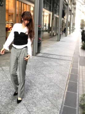 Carlottaさん（レディース・170cm）の冬コーディネート