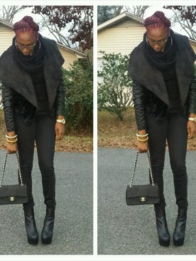 ✨Tré❗️✨さん（レディース・175cm）の冬コーディネート