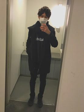 「DISCOVERED（ディスカバード）のアイテム（スウェット）」を使った、TOSHIAKI.Yさん（メンズ・181cm）の春コーディネート