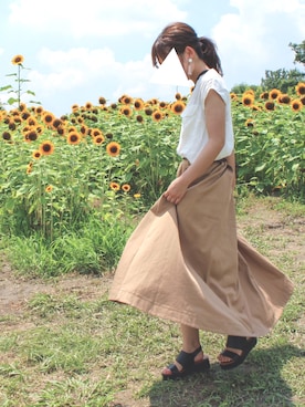 はるさん（レディース・158cm）の夏コーディネート