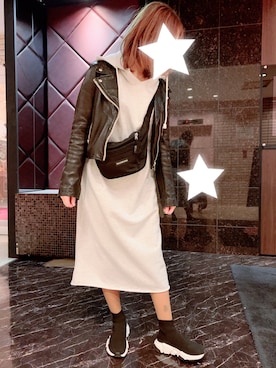 「IENA CHAMPION」｜✭♡ayaka♡✭さん（レディース・156cm）の春コーディネート