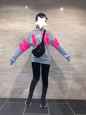 「ソックススニーカー」｜「アイテム（キャップ）」を使った、✭♡ayaka♡✭さん（レディース・156cm）の秋コーディネート