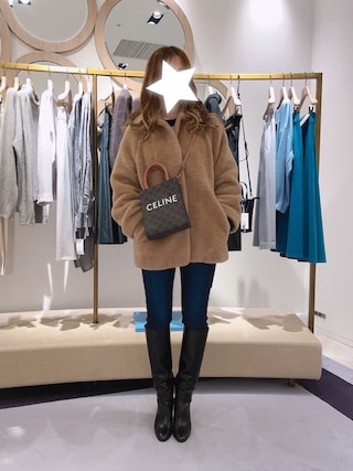 BALLSEY（ボールジィ）の「ウールボア ステンカラーコート（ステン