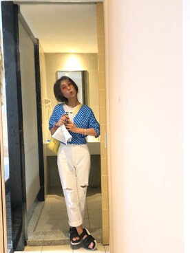 Euting_Huangさん（レディース・160cm）の春コーディネート