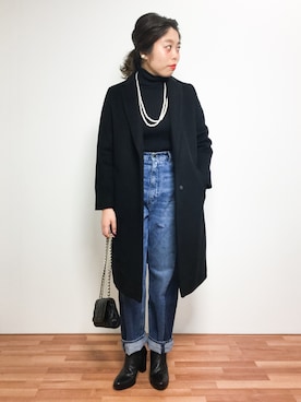ぽんさん(レディース・158cm)の冬コーディネート