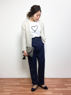 ぽんさん（レディース・158cm）の冬コーディネート