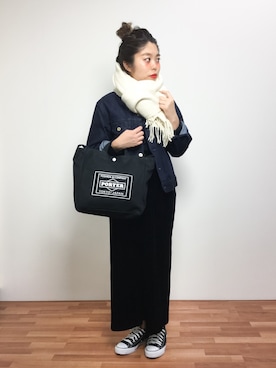 ぽんさん（レディース・158cm）の冬コーディネート