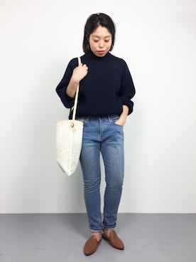 ぽんさん（レディース・158cm）の冬コーディネート