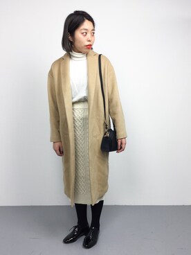 ぽんさん（レディース・158cm）の冬コーディネート