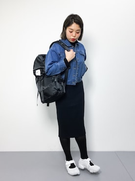 ぽんさん（レディース・158cm）の冬コーディネート