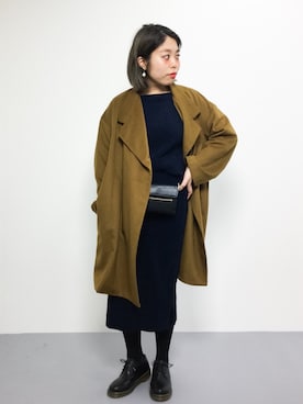 ぽんさん（レディース・158cm）の冬コーディネート