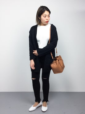 ぽんさん（レディース・158cm）の冬コーディネート