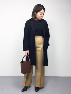 ぽんさん（レディース・158cm）の冬コーディネート