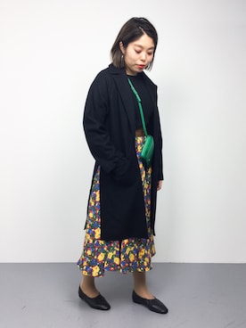 ぽんさん（レディース・158cm）の冬コーディネート