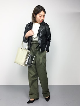 ぽんさん（レディース・158cm）の冬コーディネート