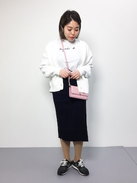 ぽんさん（レディース・158cm）の冬コーディネート