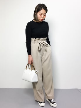 ぽんさん（レディース・158cm）の冬コーディネート