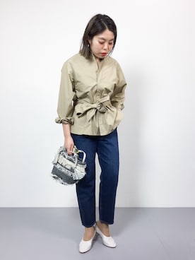 ぽんさん（レディース・158cm）の春コーディネート