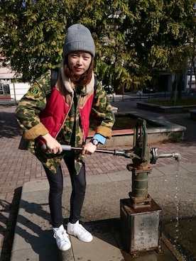 ちなみさん（レディース・160cm）の夏コーディネート