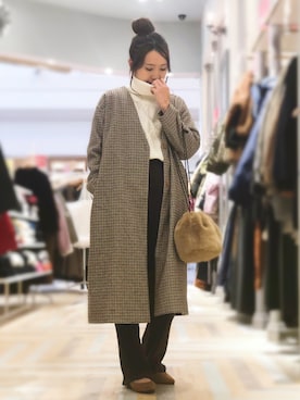 よこぞうさん（レディース・154cm）の冬コーディネート