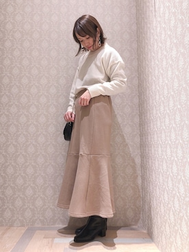 よこぞうさん（レディース・154cm）の冬コーディネート