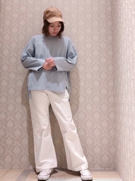 「パステル映える春」｜よこぞうさん（レディース・154cm）の春コーディネート