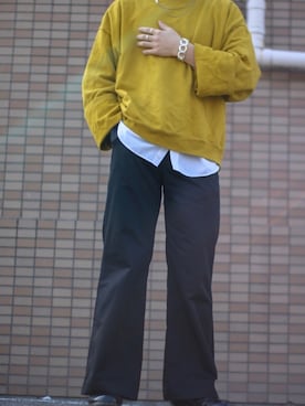 「RYO TAKASHIMA（リョウタカシマ）のアイテム（アクセサリー）」を使った、Ryuさん（メンズ・170cm）の春コーディネート