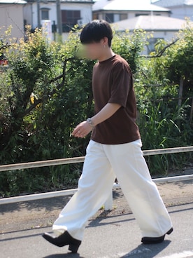 「RYO TAKASHIMA（リョウタカシマ）のアイテム（アクセサリー）」を使った、Ryuさん（メンズ・170cm）の春コーディネート
