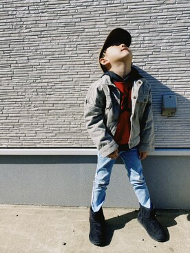 Air Jordan エアジョーダン のパーカーを使ったキッズ人気ファッションコーディネート Wear