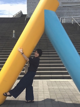 「ORiental TRaffic（オリエンタルトラフィック）の【再値下げ！SALE 50%OFF】【スポーツ系サンダル人気No1！】★スポーツサンダル★5203（サンダル）」を使った、kanapon.xoxoさん（レディース・153cm）の夏コーディネート