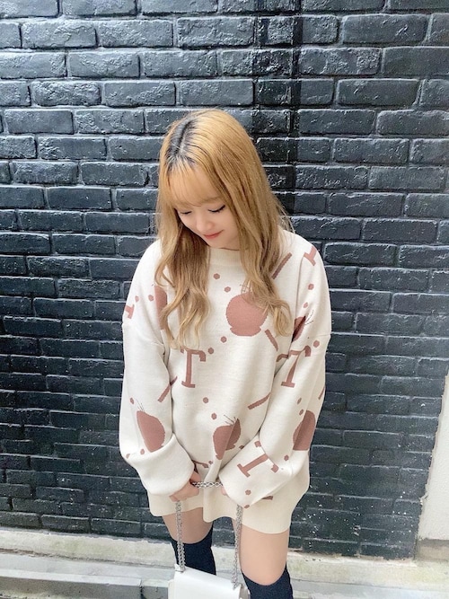 4GEEKs by SPIRALGIRL ニット セーター 「Looney Tunes/トゥイーティー