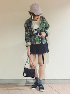 AIKAさん（レディース・158cm）の春コーディネート