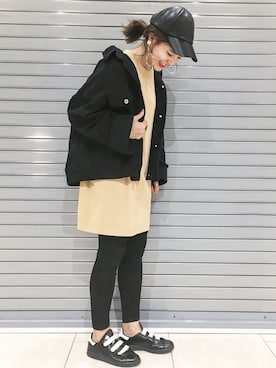 「アイテム（ピアス（両耳用））」を使った、AIKAさん（レディース・158cm・20代）の秋コーディネート