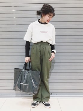 AIKAさん（レディース・158cm）の春コーディネート