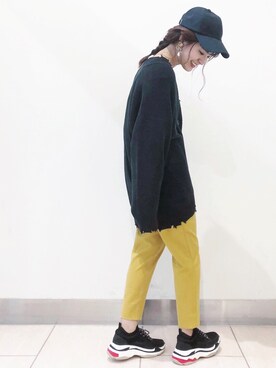 「スボーツミックス」｜「アイテム（その他）」を使った、AIKAさん（レディース・158cm）の夏コーディネート
