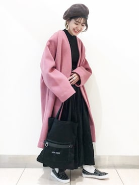 AIKAさん（レディース・158cm）の冬コーディネート