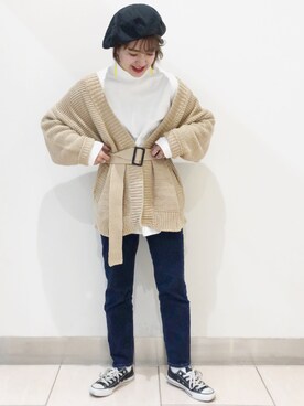 AIKAさん（レディース・158cm）の冬コーディネート