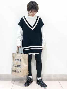 AIKAさん（レディース・158cm）の春コーディネート