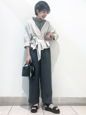 AIKAさん（レディース・158cm）の春コーディネート