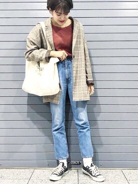 AIKAさん（レディース・158cm）の春コーディネート