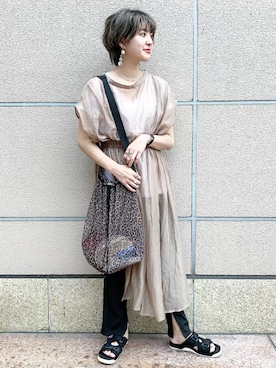 AIKAさん（レディース・158cm）の夏コーディネート