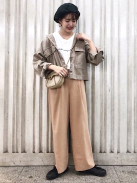 AIKAさん（レディース・158cm）の秋コーディネート