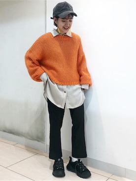 AIKAさん（レディース・158cm）の秋コーディネート