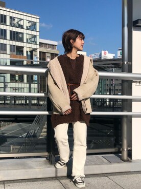 AIKAさん（レディース・158cm）の冬コーディネート