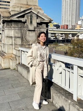 AIKAさん（レディース・158cm）の春コーディネート